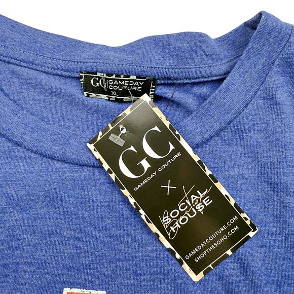 GC x Social House Florida UF Gators Animal Print Flutter Sleeve Tshirt XL NWT - Picture 3 of 7